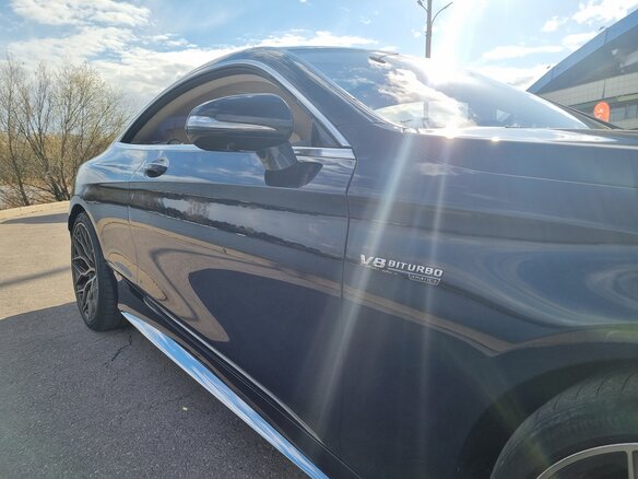 2016 Mercedes-Benz S-Класс 500 VI (W222, C217), синий - вид 6