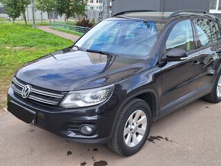 2013 Volkswagen Tiguan I Рестайлинг, чёрный, 1200000 рублей, вид 2