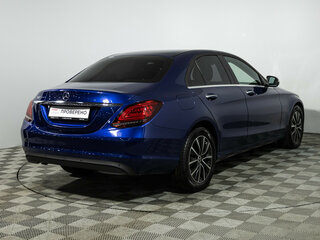2019 Mercedes-Benz C-Класс 200 IV (W205) Рестайлинг, синий, 2669700 рублей, вид 5