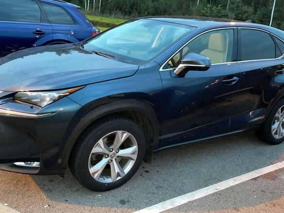 2015 Lexus NX 300h I, синий, 2800000 рублей - вид 5