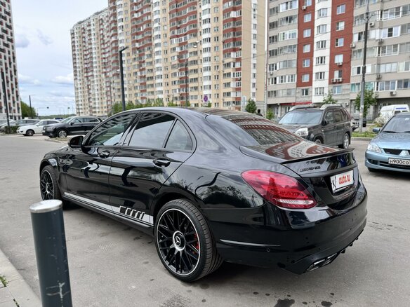 2014 Mercedes-Benz C-Класс 180 IV (W205), чёрный, 2050000 рублей - вид 4