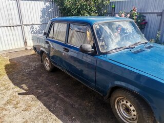 2004 Lada (ВАЗ) 2107, синий, 60000 рублей, вид 4