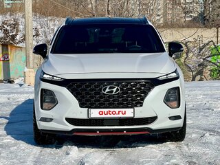 2018 Hyundai Santa Fe IV, белый, 3500000 рублей, вид 3
