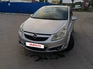 2007 Opel Corsa D, серебристый, 353000 рублей, вид 1