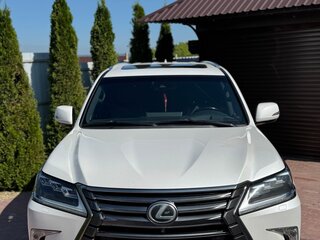2017 Lexus LX 570 III Рестайлинг 2, белый, 7650000 рублей, вид 1