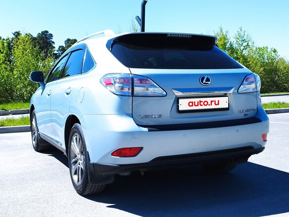 2010 Lexus RX 450h III, голубой, 2500000 рублей - вид 13