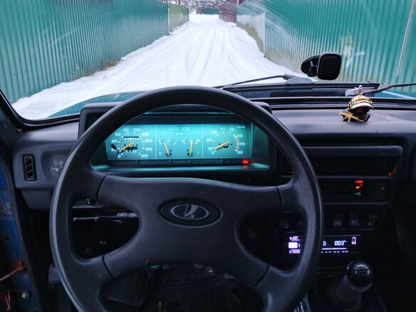 2006 Lada (ВАЗ) 2121 (4x4) I Рестайлинг, синий, 510000 рублей - вид 12