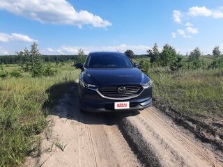2018 Mazda CX-8 I, синий, 1899999 рублей, вид 4