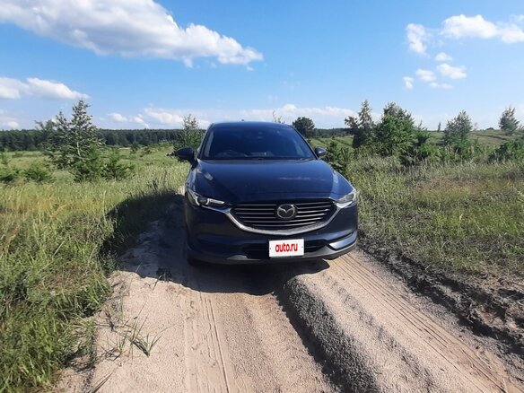 2018 Mazda CX-8 I, синий - вид 3
