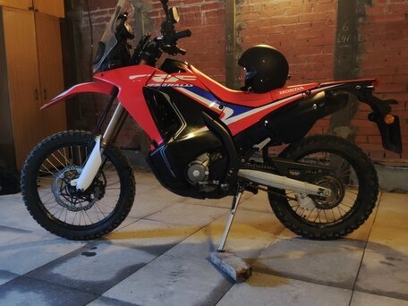 2020 Honda CRF 250L Rally, красный, 520000 рублей, вид 2