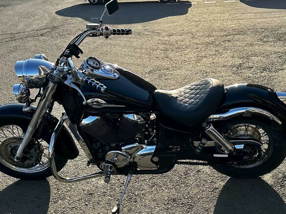 1998 Honda Shadow 400, чёрный, 350000 рублей - вид 7