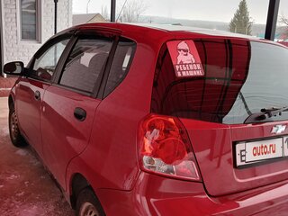 2007 Chevrolet Aveo I, красный, 385000 рублей, вид 2