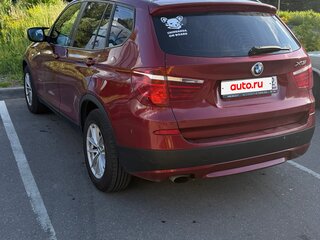2011 BMW X3 20d xDrive II (F25), красный, 1650000 рублей, вид 4