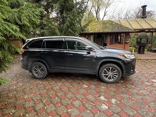 2019 Toyota Highlander III (XU50) Рестайлинг, чёрный, 3250000 рублей, вид 4