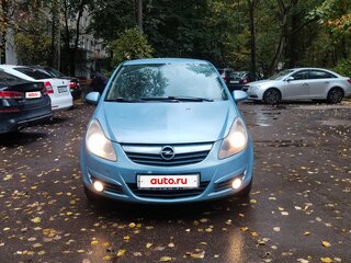 2008 Opel Corsa D, голубой, 460000 рублей, вид 2