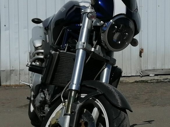 2003 Ducati Monster S4, синий