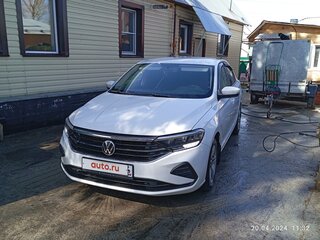 2020 Volkswagen Polo VI, белый, 1150000 рублей, вид 1