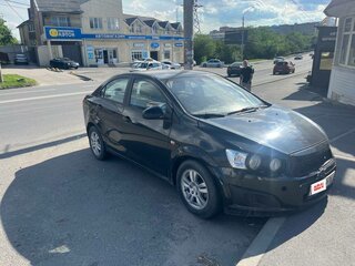 2013 Chevrolet Aveo II, чёрный, 444000 рублей, вид 2