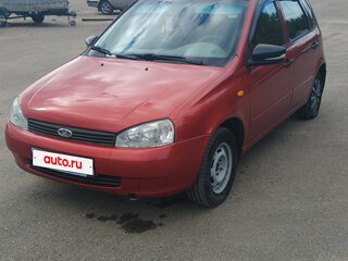 2007 Lada (ВАЗ) Kalina I, красный, 300000 рублей, вид 1