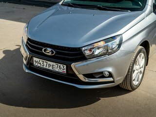 2019 Lada (ВАЗ) Vesta SW I, серый, 949000 рублей, вид 4