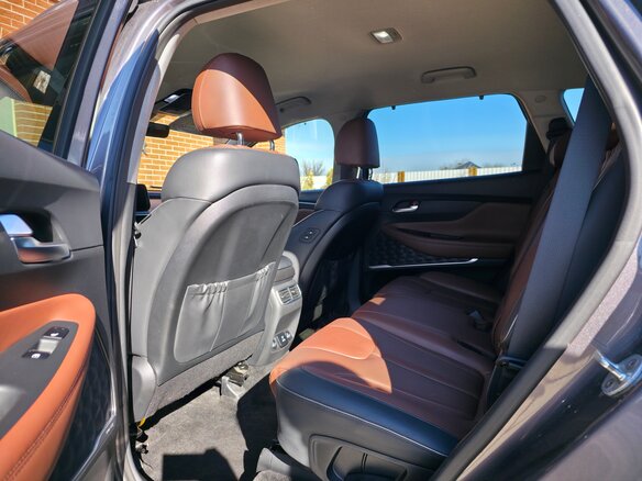 2021 Hyundai Santa Fe IV Рестайлинг, серый, 4200000 рублей - вид 16