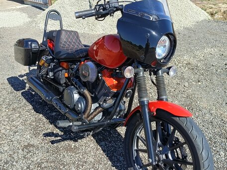 2015 Yamaha XV950 Bolt, оранжевый, 640000 рублей, вид 1