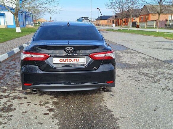 2020 Toyota Camry VIII (XV70), чёрный - вид 5