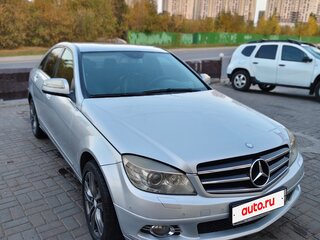 2007 Mercedes-Benz C-Класс 280 III (W204), серебристый, 850000 рублей, вид 3