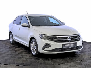2020 Volkswagen Polo VI, белый, 1600000 рублей, вид 3