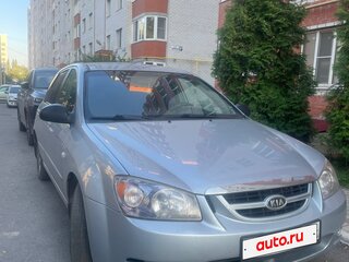 2006 Kia Cerato I, серебристый, 435000 рублей, вид 4