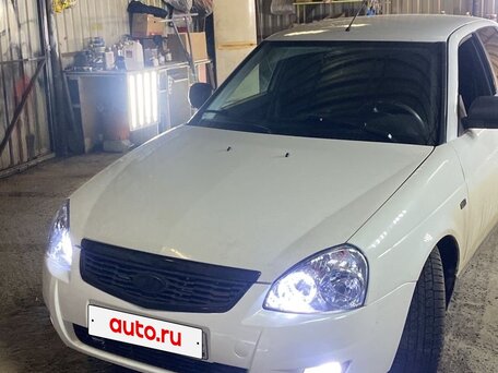 2013 Lada (ВАЗ) Priora I Рестайлинг, белый, 490000 рублей, вид 3