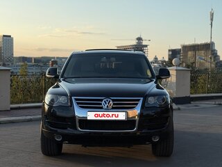2007 Volkswagen Touareg I Рестайлинг, чёрный, 1490000 рублей, вид 2