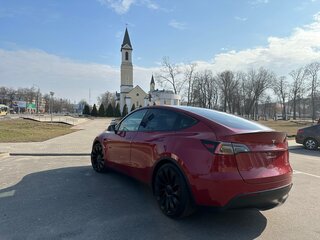 2021 Tesla Model Y Performance I, красный, 3990000 рублей, вид 5