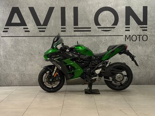 2022 Kawasaki Ninja H2 SX, зелёный, 1630000 рублей, вид 4