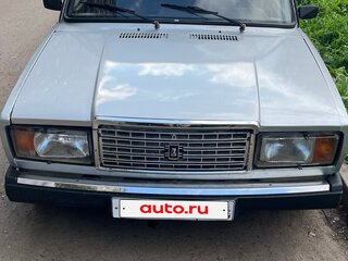 2010 Lada (ВАЗ) 2107, серебристый, 200000 рублей, вид 1