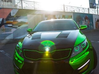 2012 Kia Optima III, зелёный, 1500000 рублей, вид 4