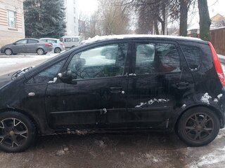 2006 Mitsubishi Colt VI (Z20/Z30), чёрный, 210000 рублей, вид 4
