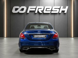 2020 Mercedes-Benz C-Класс 200 IV (W205) Рестайлинг, синий, 2847000 рублей, вид 4