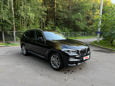 2019 BMW X3 20i xDrive III (G01), чёрный, 3900000 рублей, вид 3