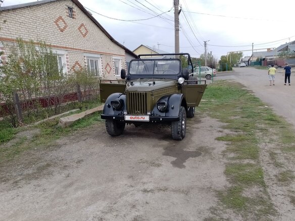 1972 ГАЗ 69, зелёный - вид 3