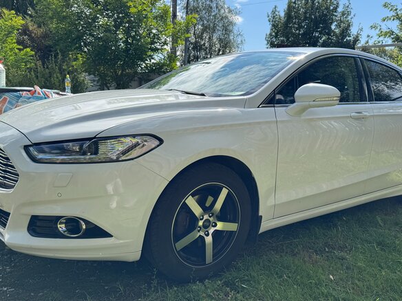 2014 Ford Mondeo V, белый, 1500000 рублей - вид 4