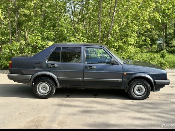 1988 Volkswagen Jetta KAT II, синий, 200000 рублей - вид 3