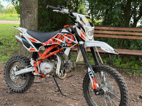 2023 Kayo Basic TT125EM, оранжевый, 75000 рублей, вид 3