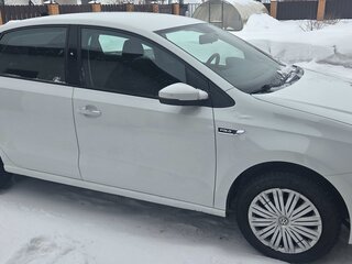 2019 Volkswagen Polo V Рестайлинг, белый, 1250000 рублей, вид 4