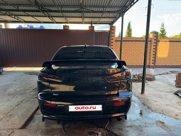 2008 Mitsubishi Lancer X, чёрный, 755000 рублей - вид 5