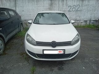 2010 Volkswagen Golf VI, белый, 500000 рублей, вид 2