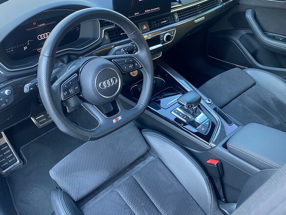 2020 Audi A4 45 TFSI V (B9) Рестайлинг, серый, 3300000 рублей - вид 8