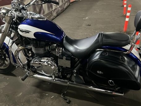 2013 Triumph America, синий, 570000 рублей, вид 2