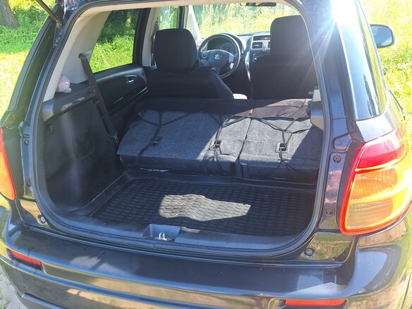 2009 Suzuki SX4 I (Classic) Рестайлинг, чёрный, 600000 рублей - вид 8
