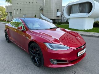 2018 Tesla Model S P100D I Рестайлинг, красный, 4490000 рублей, вид 3
